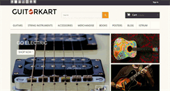 Desktop Screenshot of guitarkart.com